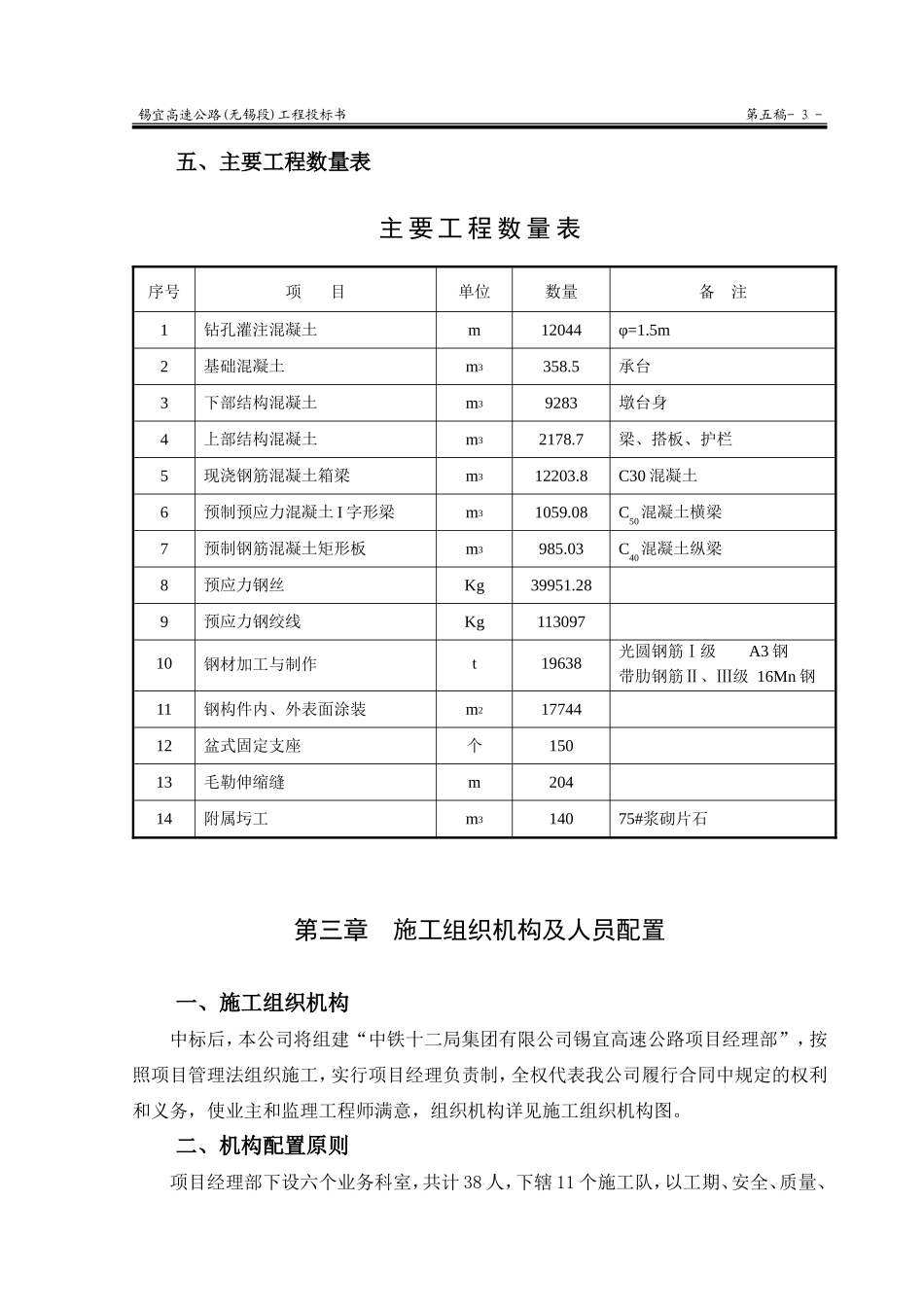 2025年精选优质工程资料：锡宜高速公路京杭运河大桥投标书 .doc_第3页