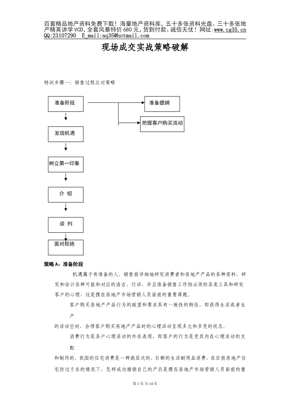 2025年精选优质工程资料：现场成交实战策略破解.doc_第1页