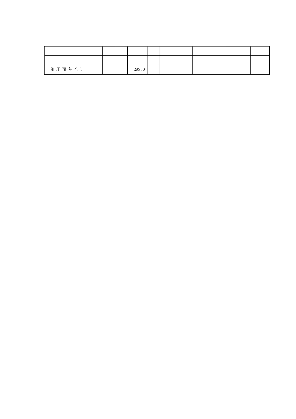 2025年精选优质工程资料：占地计划表.DOC_第2页