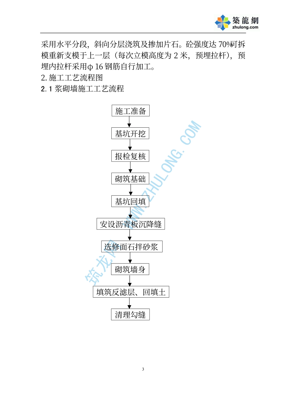 2025年精选优质工程资料：一般挡土墙施工组织设计.PDF_第3页