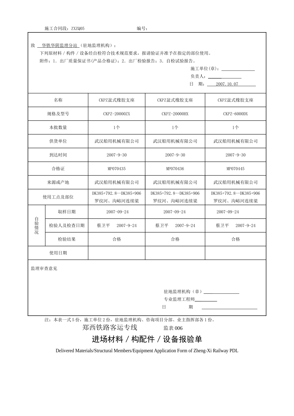 2025年精选优质工程资料：支左报验.doc_第3页