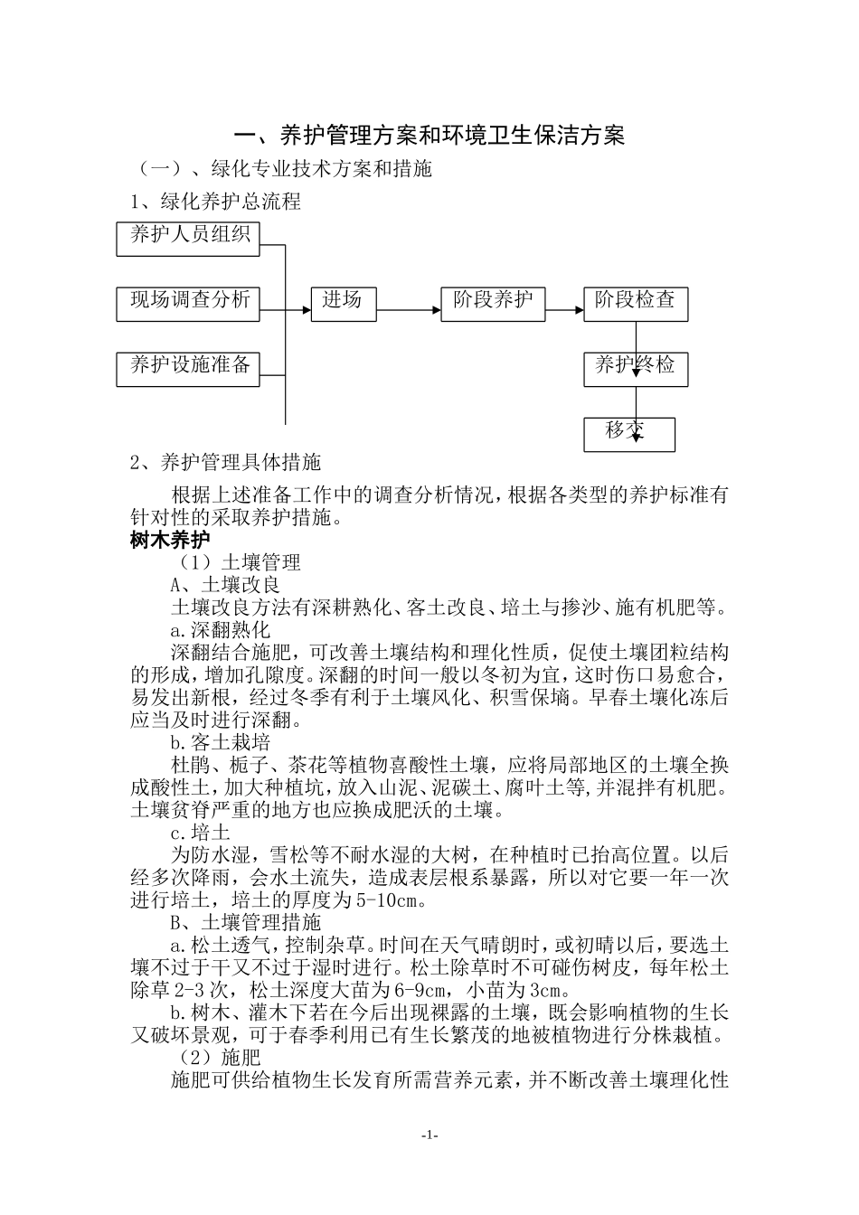 2025年优质工程资料：广东某医院绿化养护方案.doc_第2页