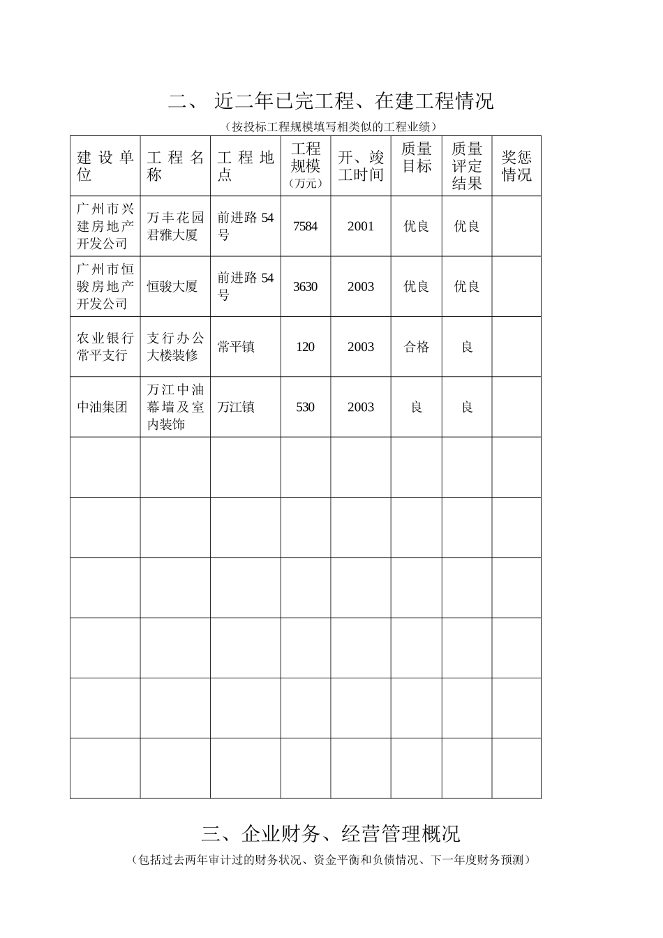 2025年精选优质工程资料：中国银行支行外墙装修工程投标书.doc_第3页