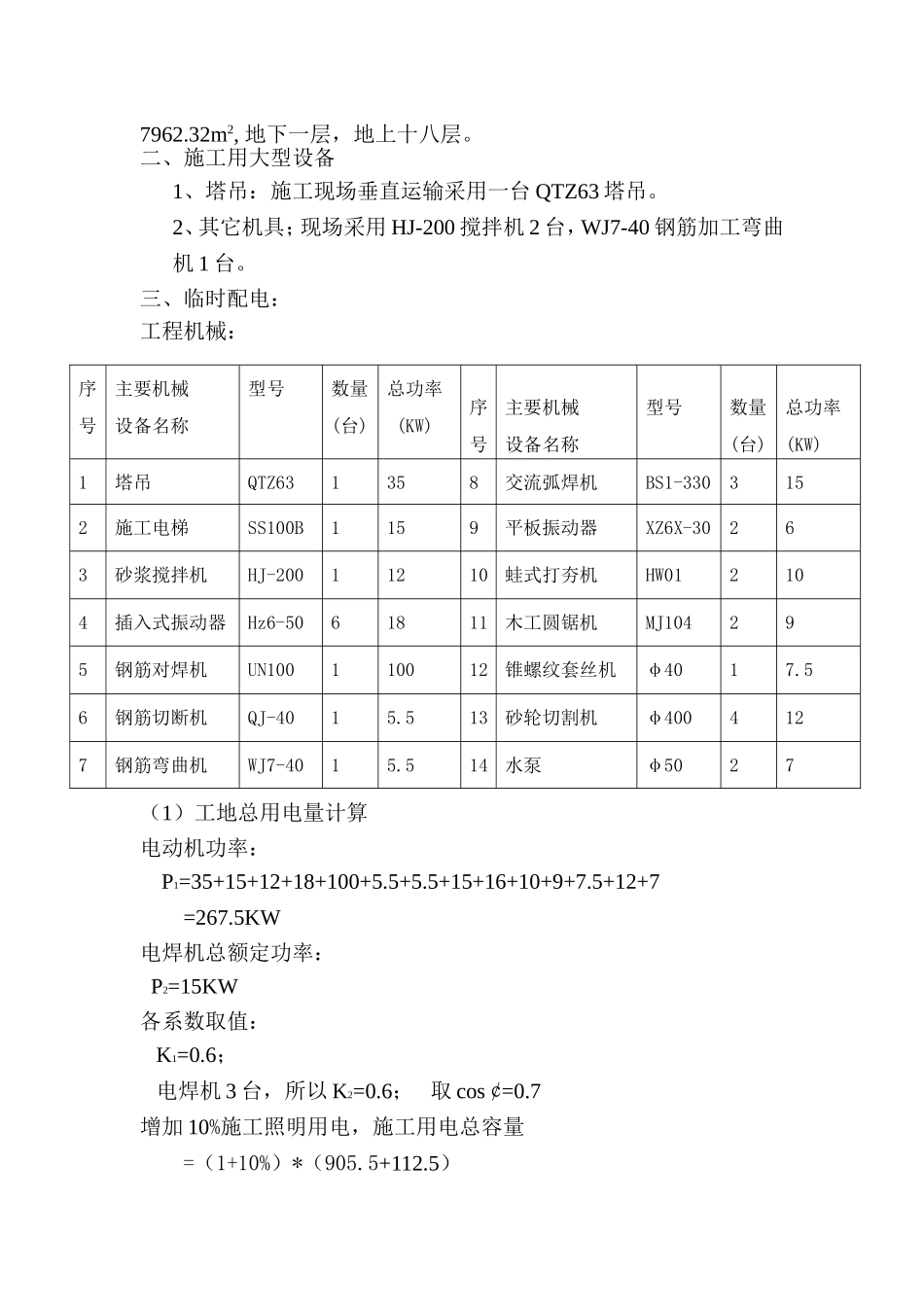 2025年优质工程资料：临时用电专项施工方案.doc_第2页