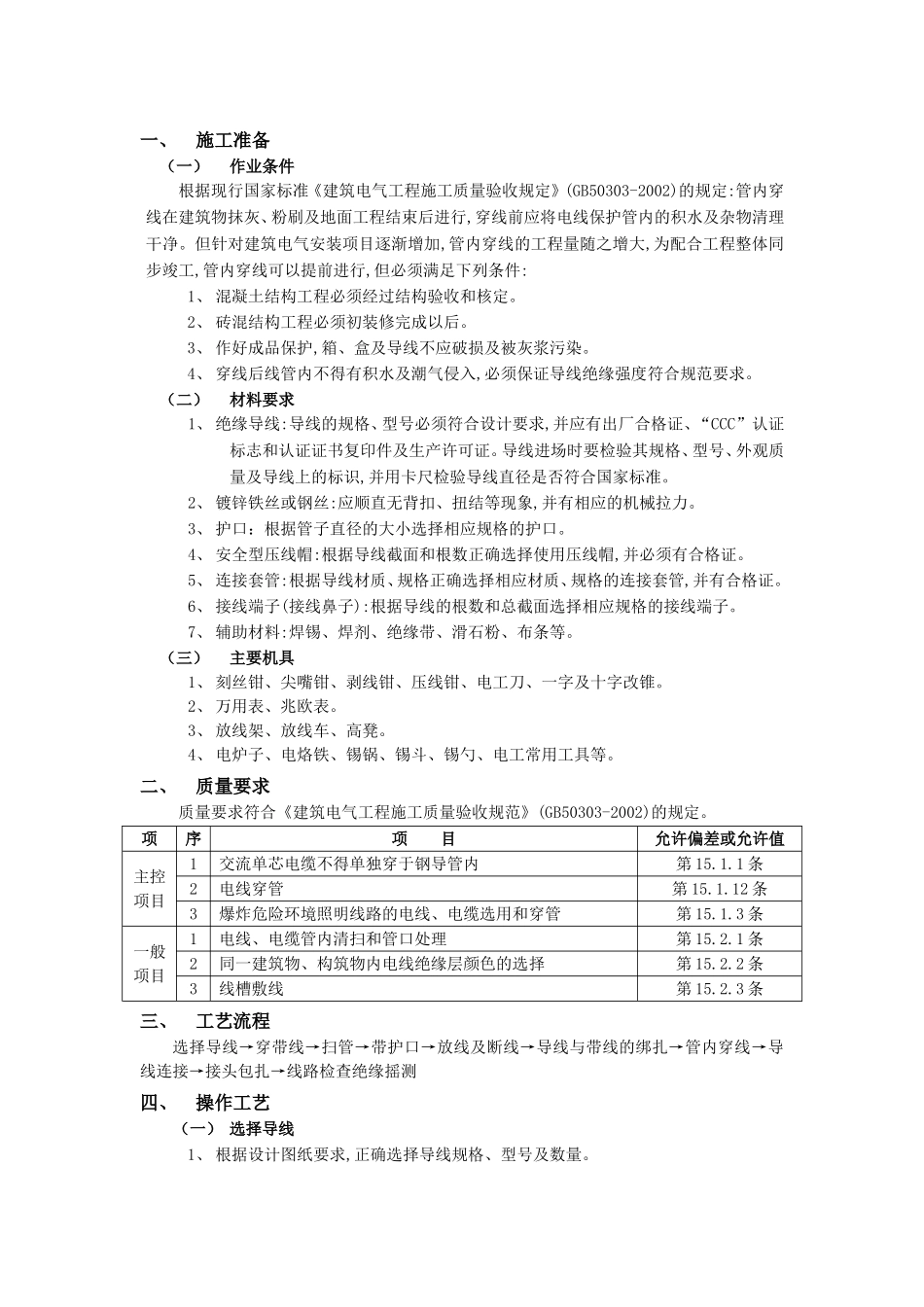 2025年优质工程资料：006管内配线工程.doc_第1页