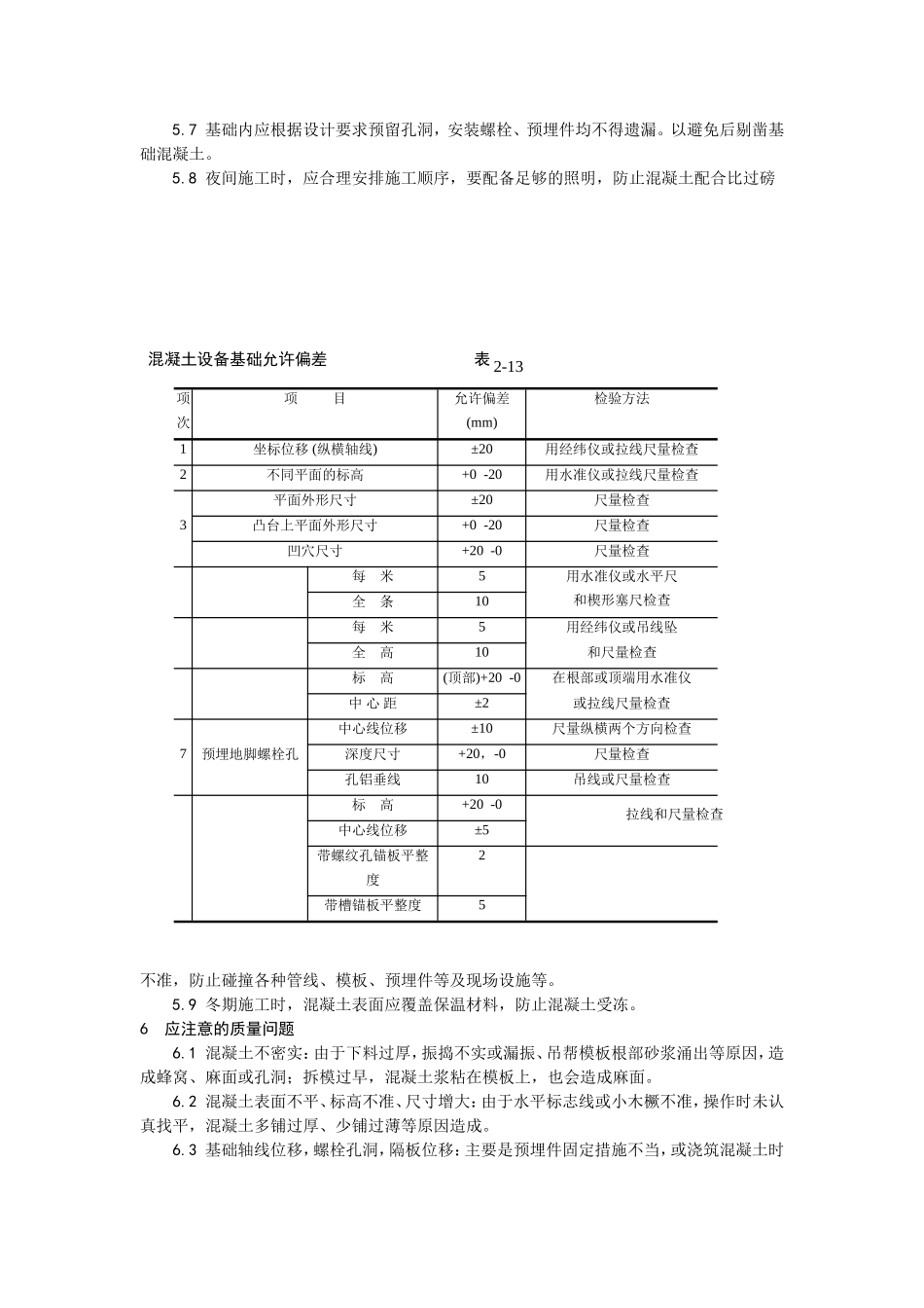 2025年优质工程资料：008设备基础施工工艺.doc_第3页