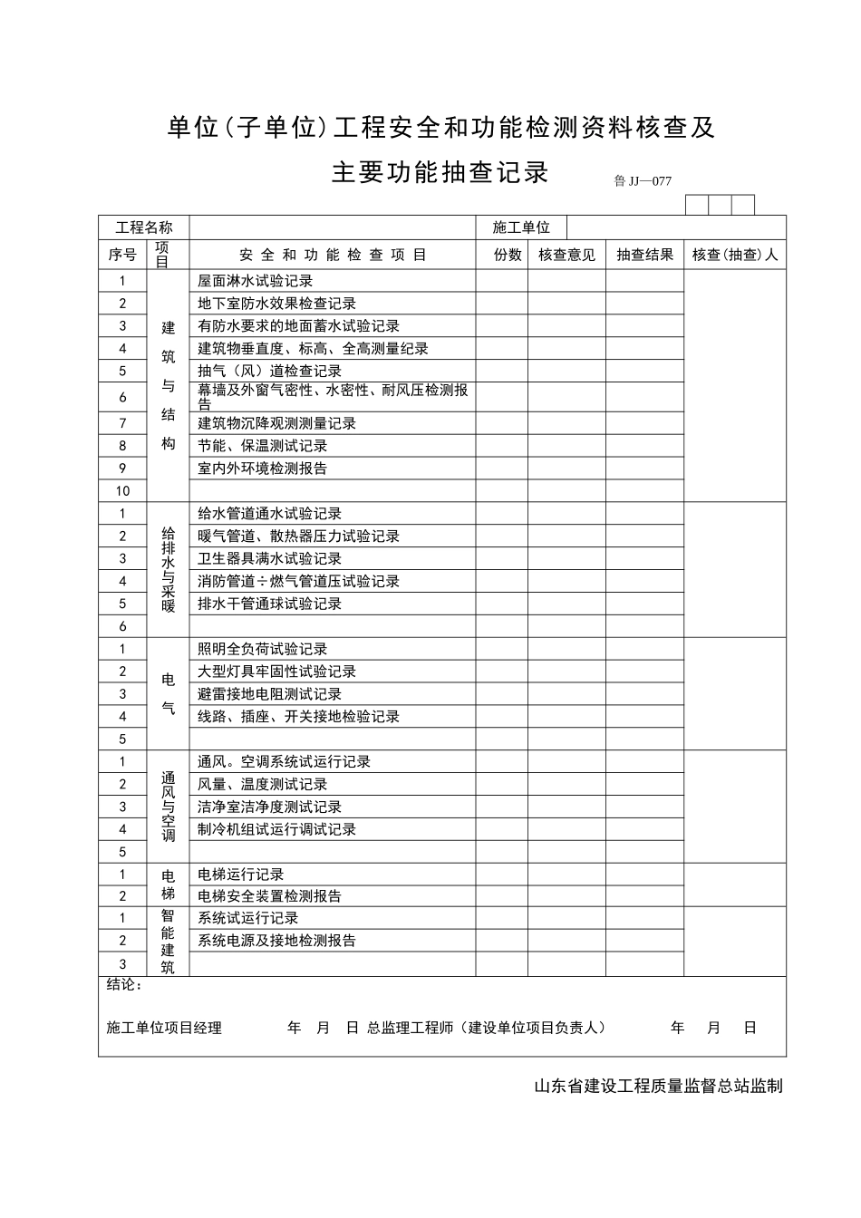 2025年优质工程资料：JJ077.doc_第1页