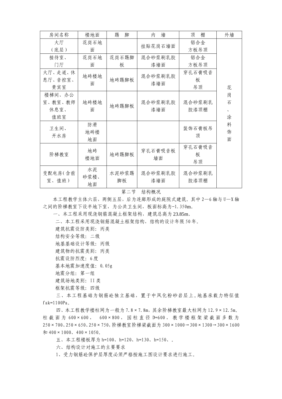 2025年工程建设资料：达川师范高等专科学校投标方案.doc_第3页