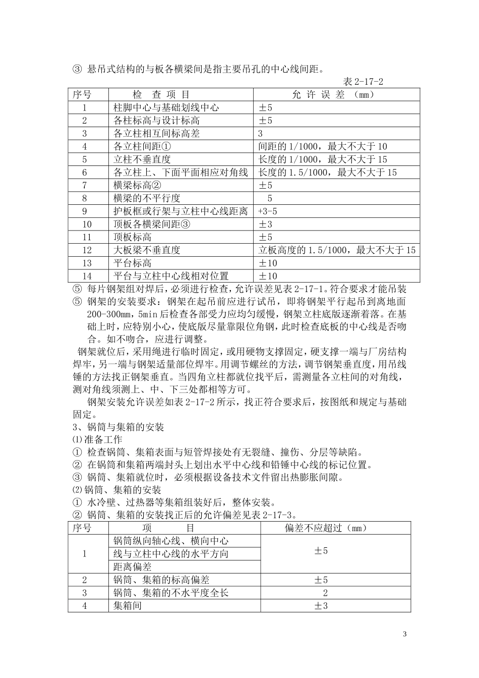 2025年工程建设资料：热电厂锅炉安装工程施工方案.doc_第3页