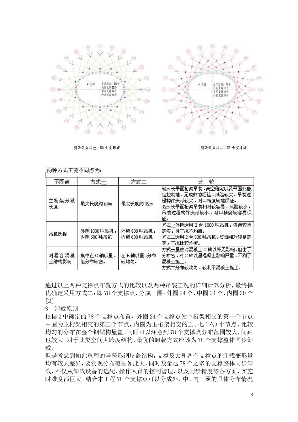 2025年工程建设资料：国家体育场钢结构支撑卸载分析.doc_第3页