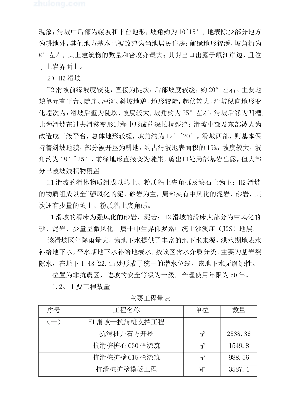 2025年工程建设资料：宜宾县某场滑坡治理工程施工组织设计.doc_第3页