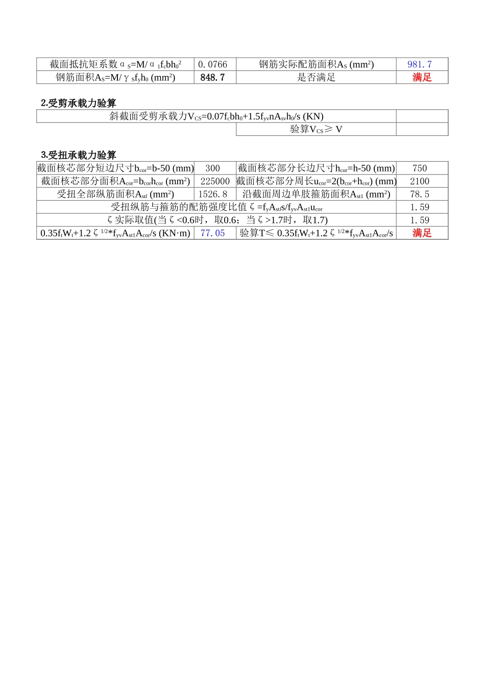 2025年工程建设资料：雨蓬计算程序兼计算书.xls_第3页