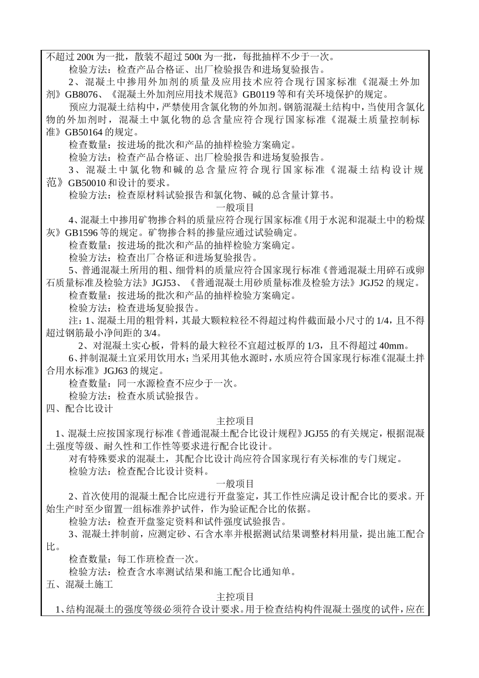 2025年工程建设资料：混凝土工程交底.doc_第2页