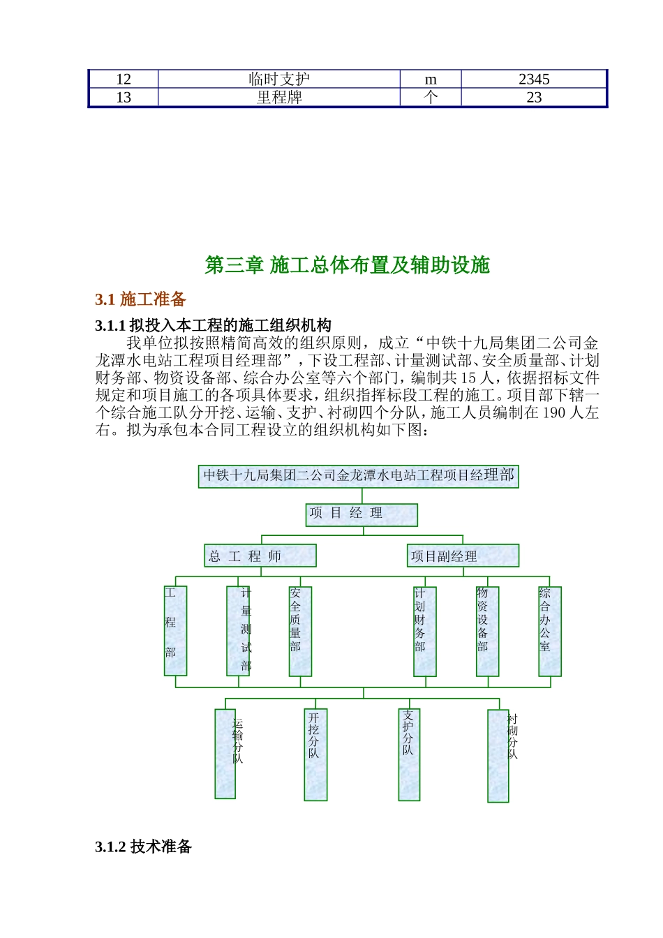 2025年工程建设资料：金龙潭水电站引水隧洞施工组织设计.doc_第3页