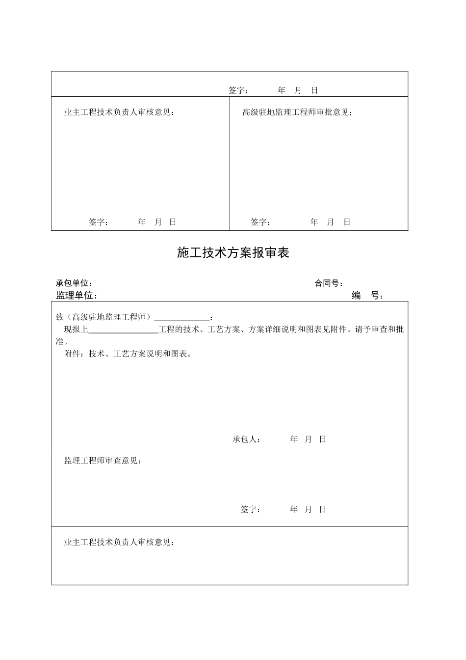 2025年工程建设资料：开工表格.doc_第3页