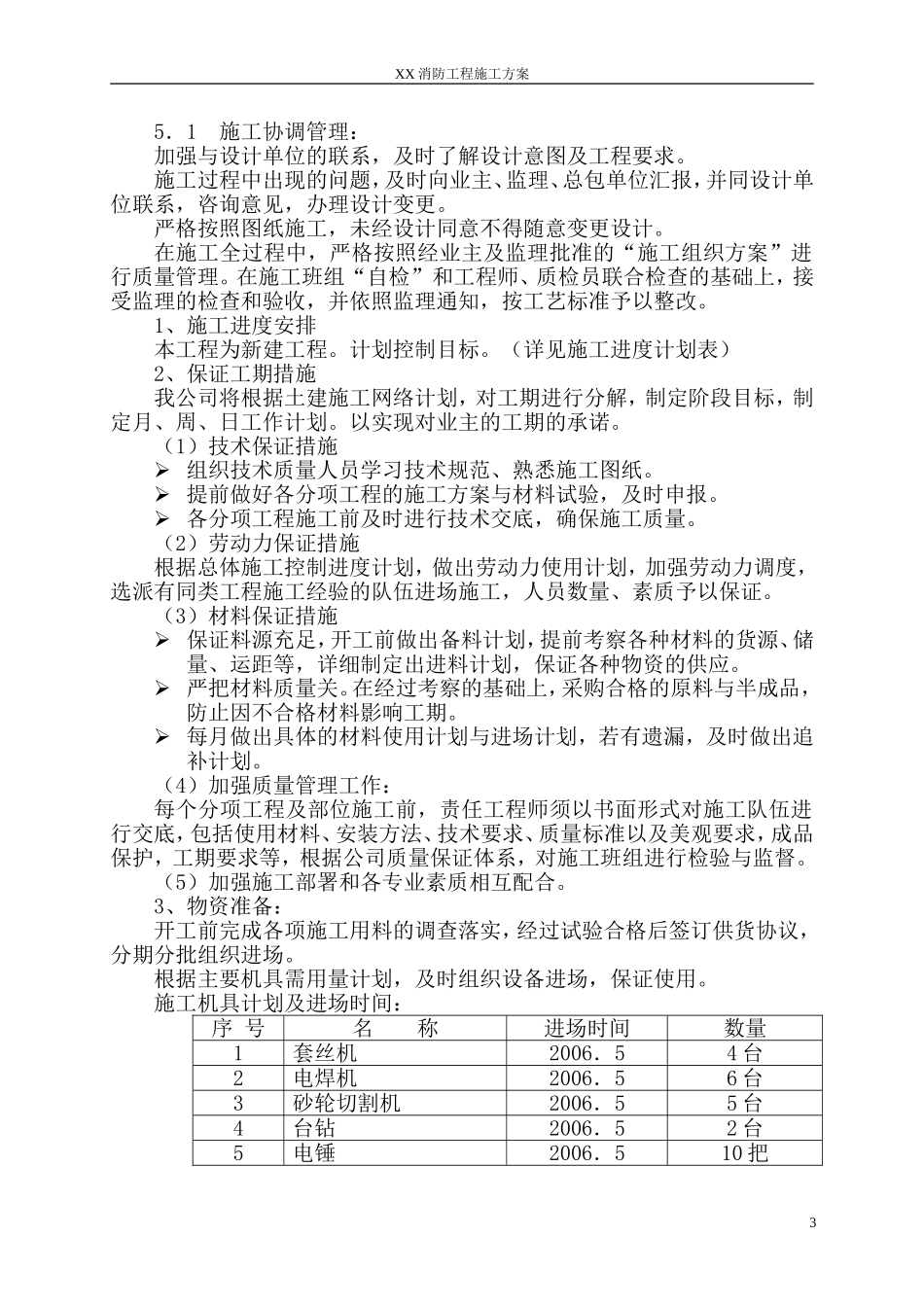 2025年工程建设资料：自动报警系统施组.doc_第3页