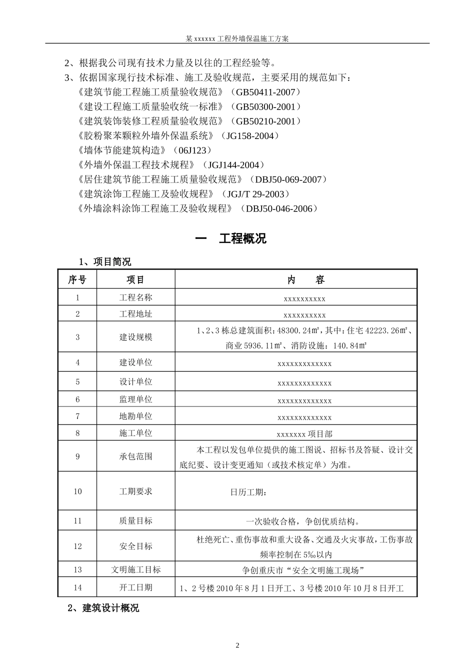 2025年工程建设资料：某xxxx外墙保温施工方案.doc_第2页