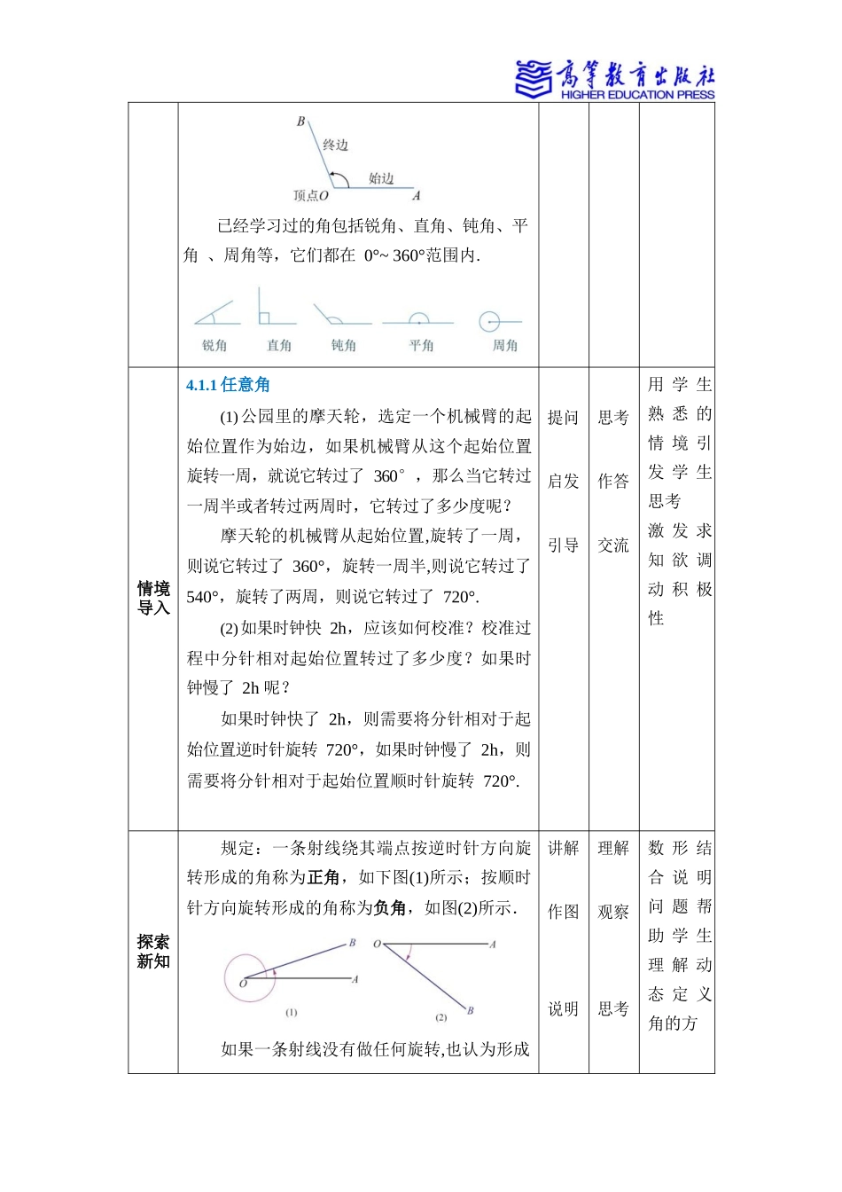 2025年教学资料：4.1角的概念的推广.docx_第2页