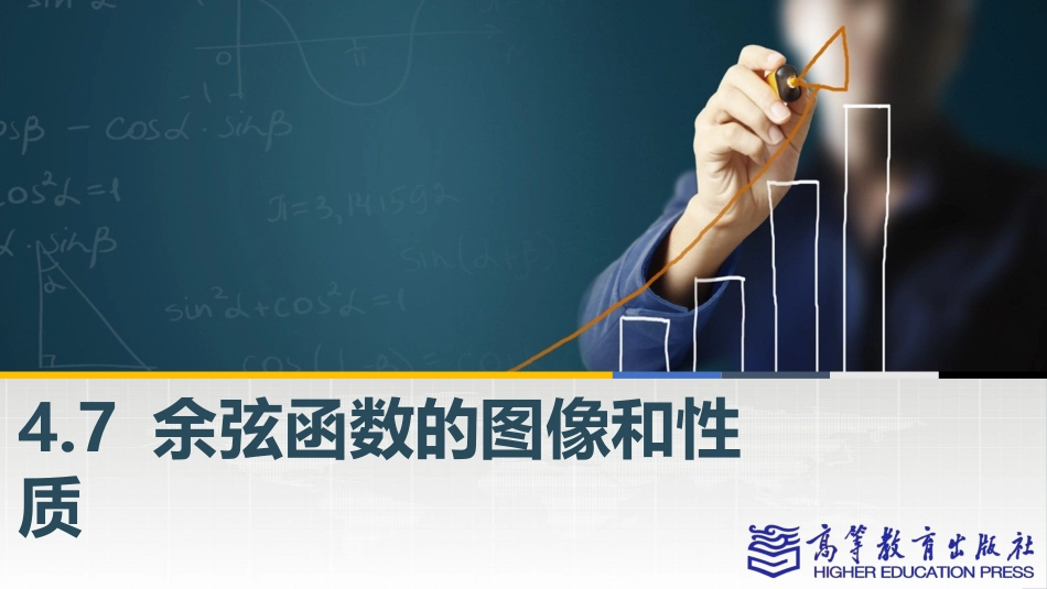 2025年教学资料：4.7 余弦函数的图像和性质.pptx_第1页