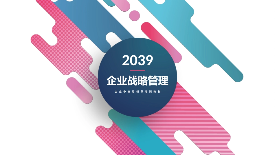 2025企业内部培训资料：03 企业战略管理.pptx_第1页