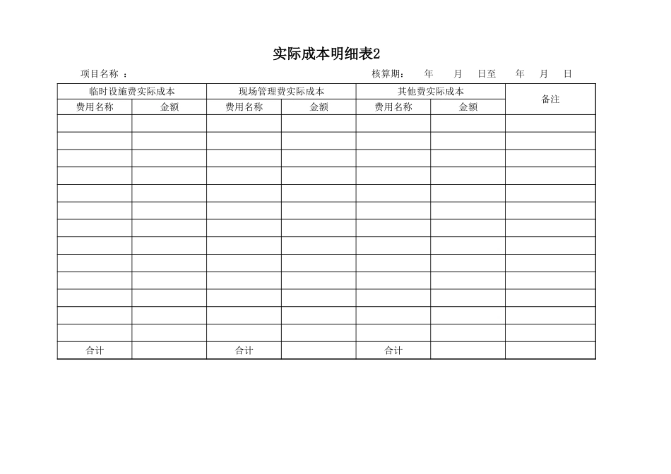 2025财务管理资料：49成本汇总分析表格.xls_第3页