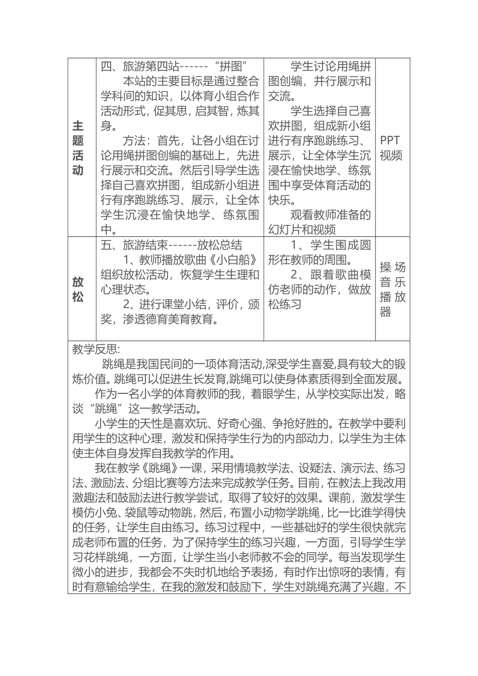 2025年体育教案：03-跳绳教学设计2.doc_第3页