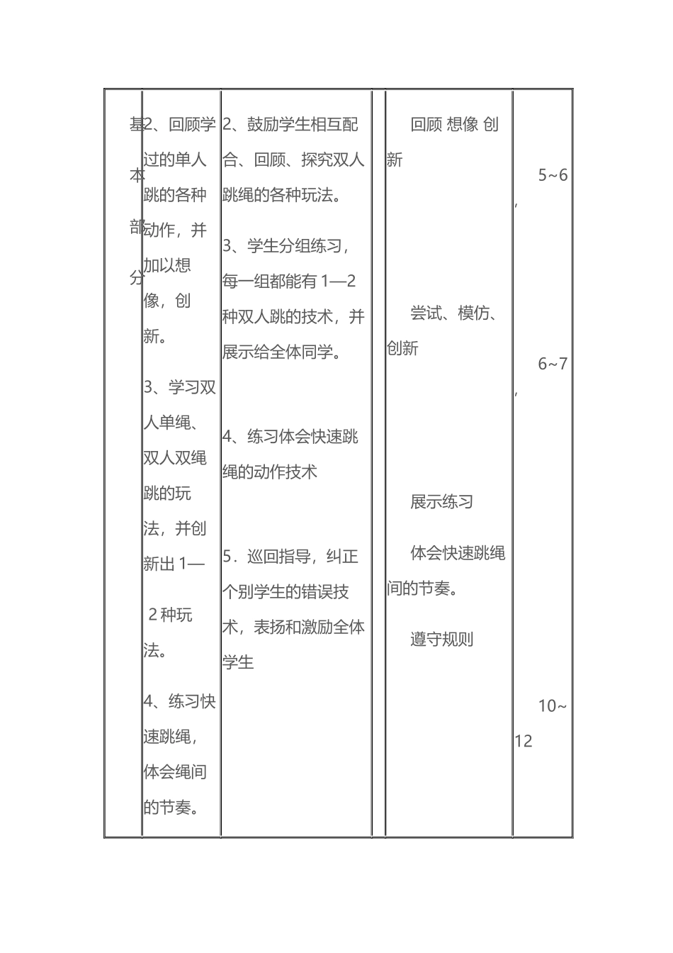 2025年体育教案：07-跳绳教案1.docx_第3页