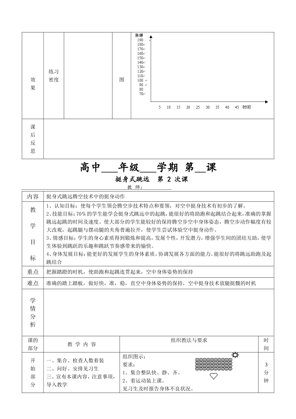 2025年体育教案：高中跳远教案5课时.doc_第3页