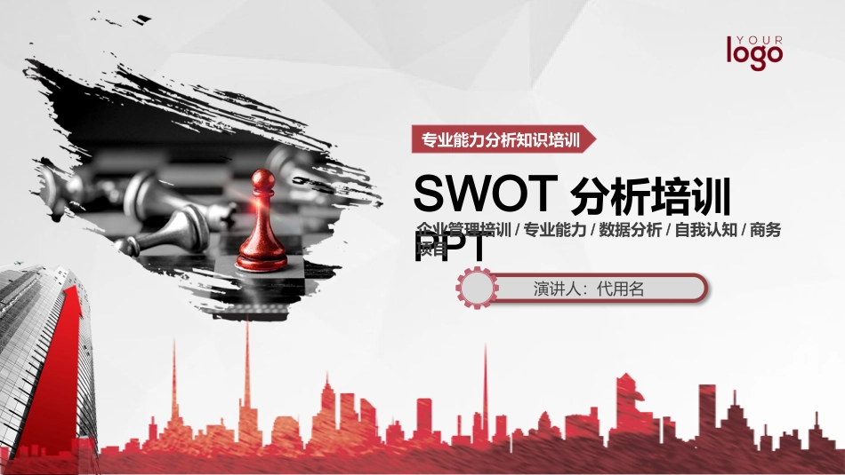 2025企业内部培训资料：15 SWOT分析.pptx_第1页