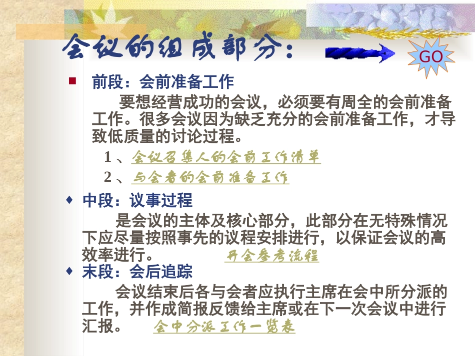 2025企业内部培训资料：19 如何组织高效率会议.pptx_第3页
