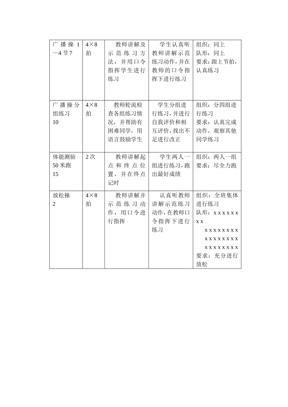 2025年体育教案：七年级上册体育教案.doc_第2页