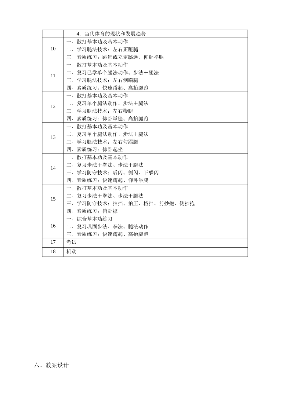 2025年体育教案：散打教学教案详细（含图文）.doc_第3页