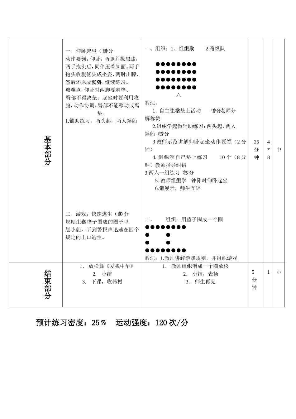 2025年体育教案：仰卧起坐教案1.doc_第2页