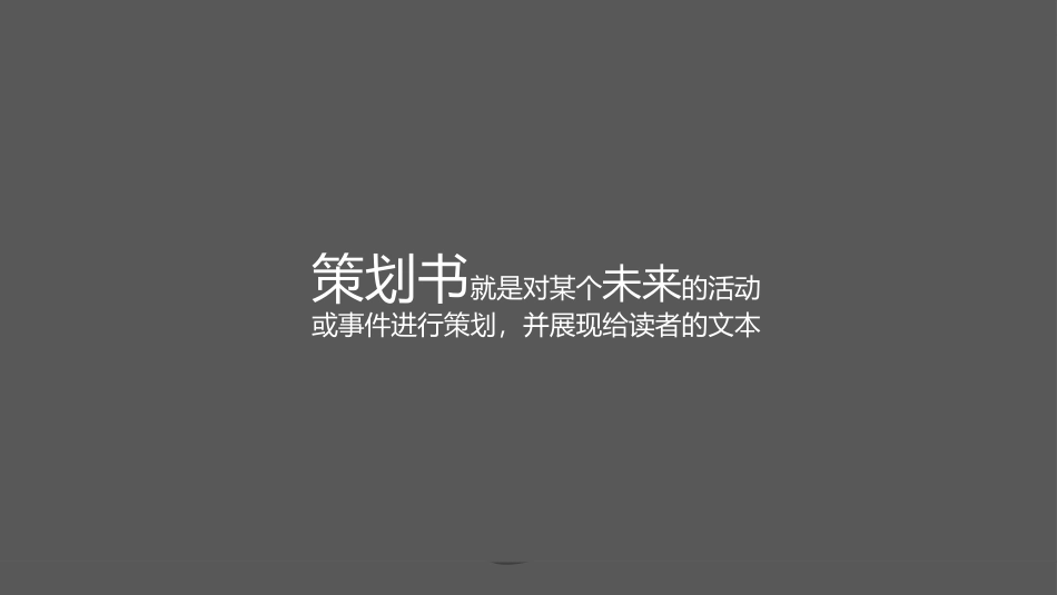 2025企业内部培训资料：精品-策划书写作培训PPT课件.ppt_第2页