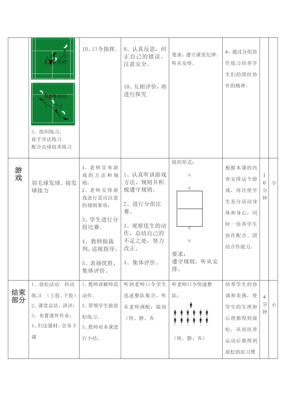 2025年体育教案：羽毛球基本步法教案（高校）.doc_第3页