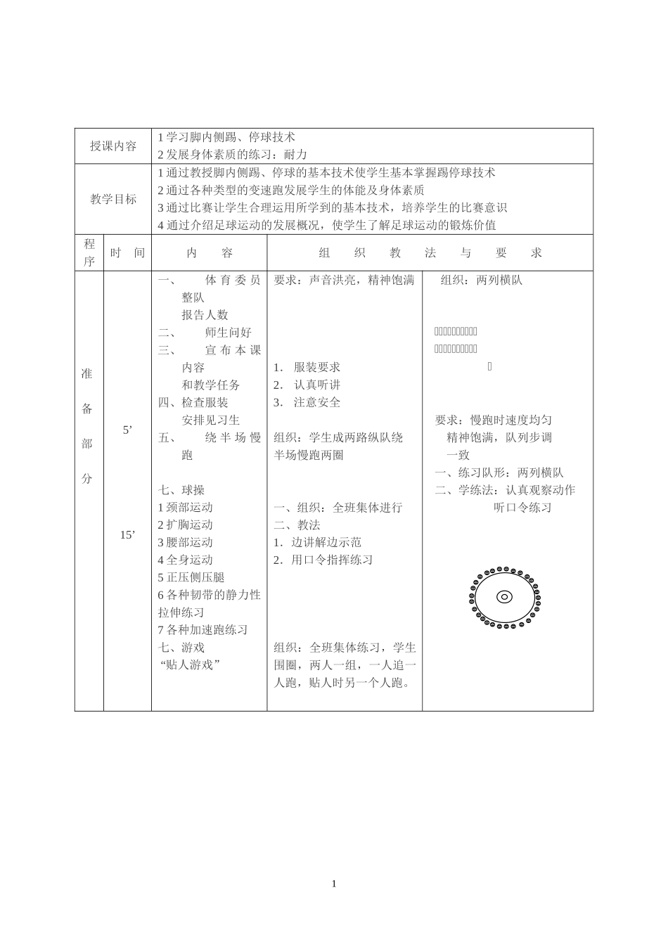 2025年体育教案：足球课教案全集通用（课时教案）.doc_第1页