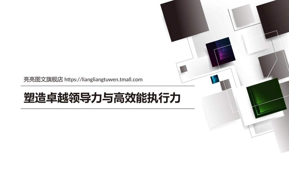 2025企业内部培训资料：领导力执行力培训PPT.ppt_第1页