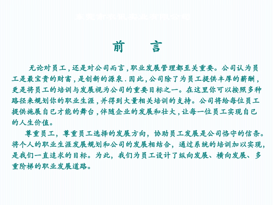 2025企业内部培训资料：员工晋升通道及晋升办法.ppt_第2页