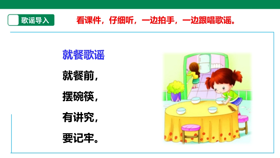 2025年小学实践活动教案：《餐具我来摆》 课件.pptx_第3页