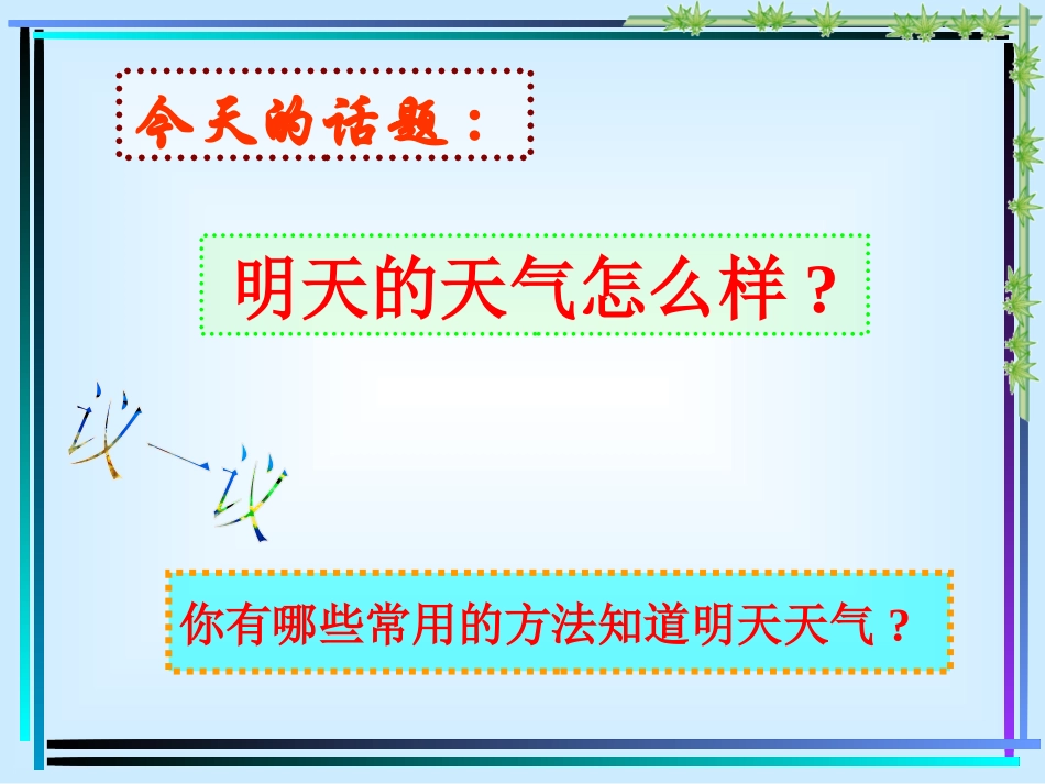 2025年小学实践活动教案：《天气预报》PPT-完美版.pptx_第3页