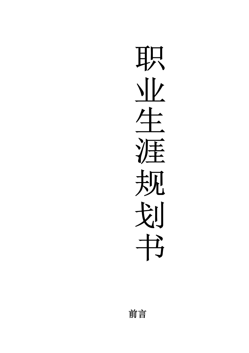 2025年大学生规划：职业生涯规划书 (1).doc_第1页