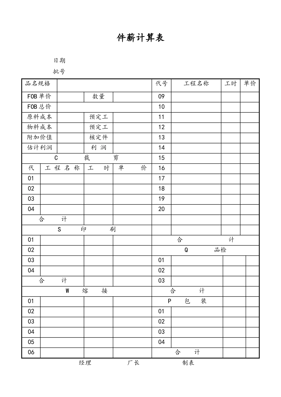 2025年人力资源制度：24-【通用】件薪计算表.doc_第1页