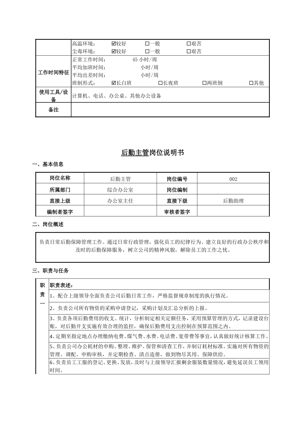 2025年人力资源制度：综合办公室各岗位职责.doc_第3页