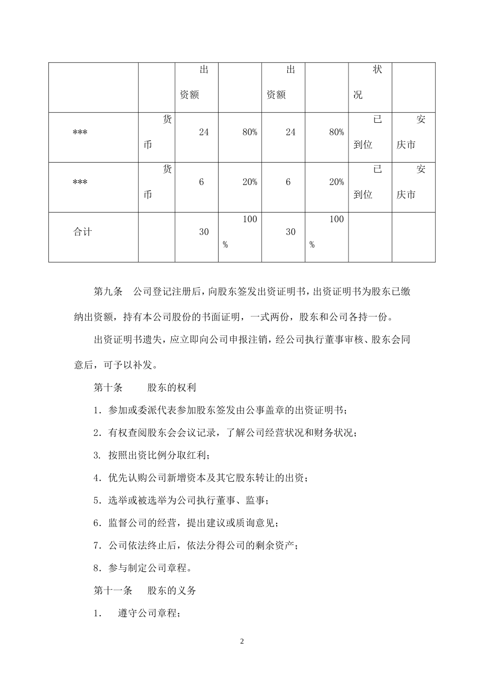 2025年销售技巧培训：建筑劳务公司章程范本.doc_第2页