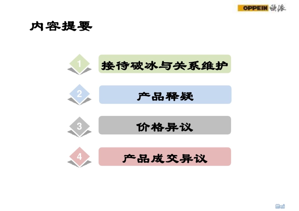 2025年销售技巧培训：欧派厨柜终端销售话术.pdf_第3页