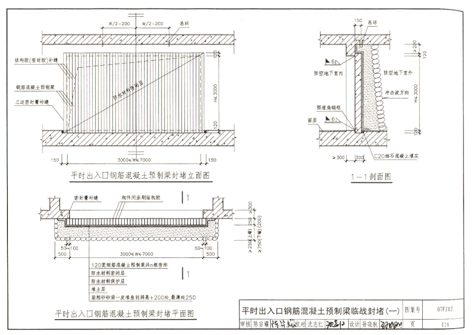 07FJ01～03 防空地下室建筑设计(2007年合订本)_201-250.pdf_第2页