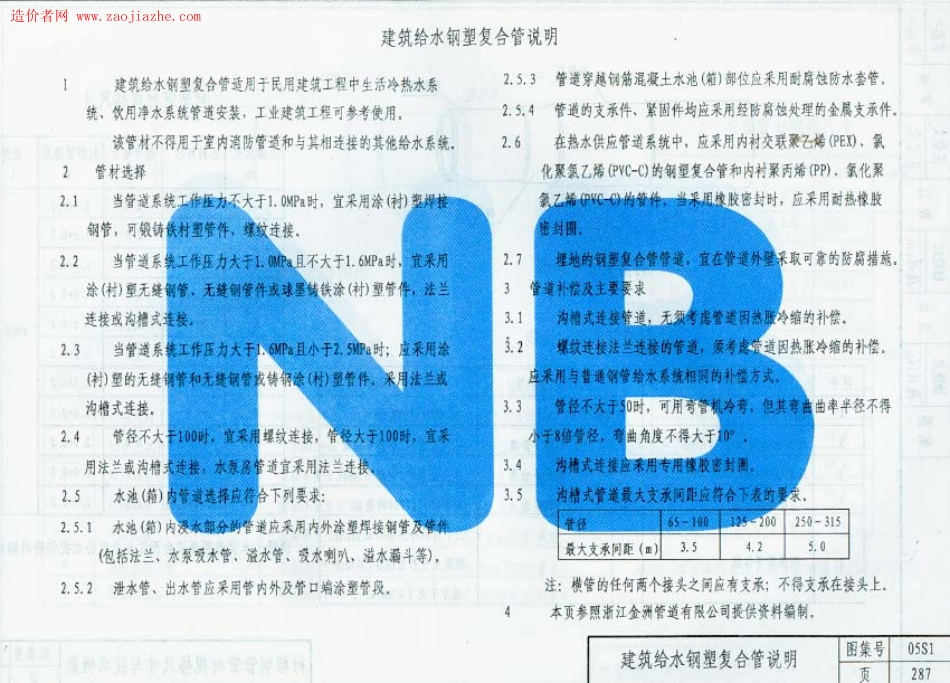 05系列建筑标准设计图集-05S1卫生设备安装工程图集_301-346.pdf_第1页