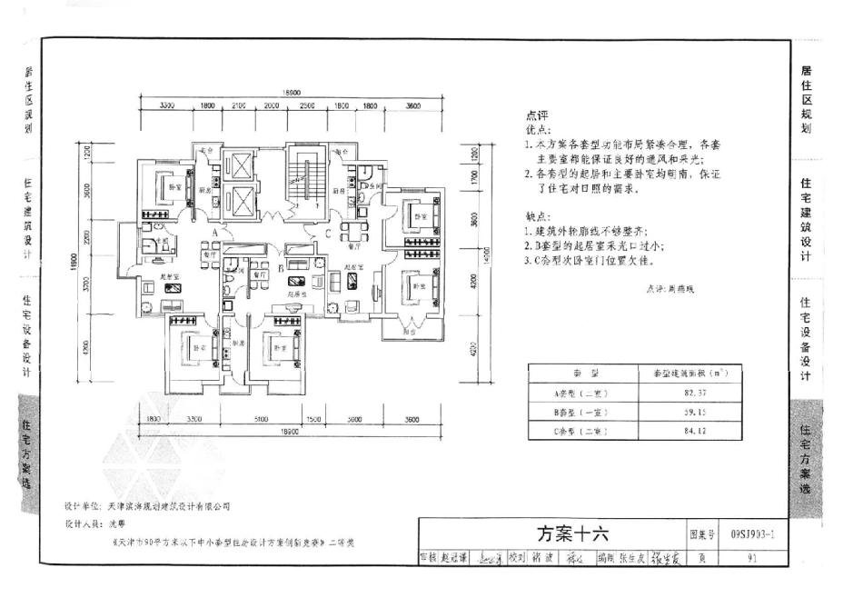 09SJ903-1 中小套型住宅优化设计_91-118.pdf_第1页