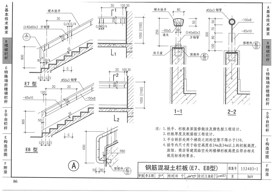 15J403-1 楼梯 栏杆 栏板(一)_91-120.pdf_第2页