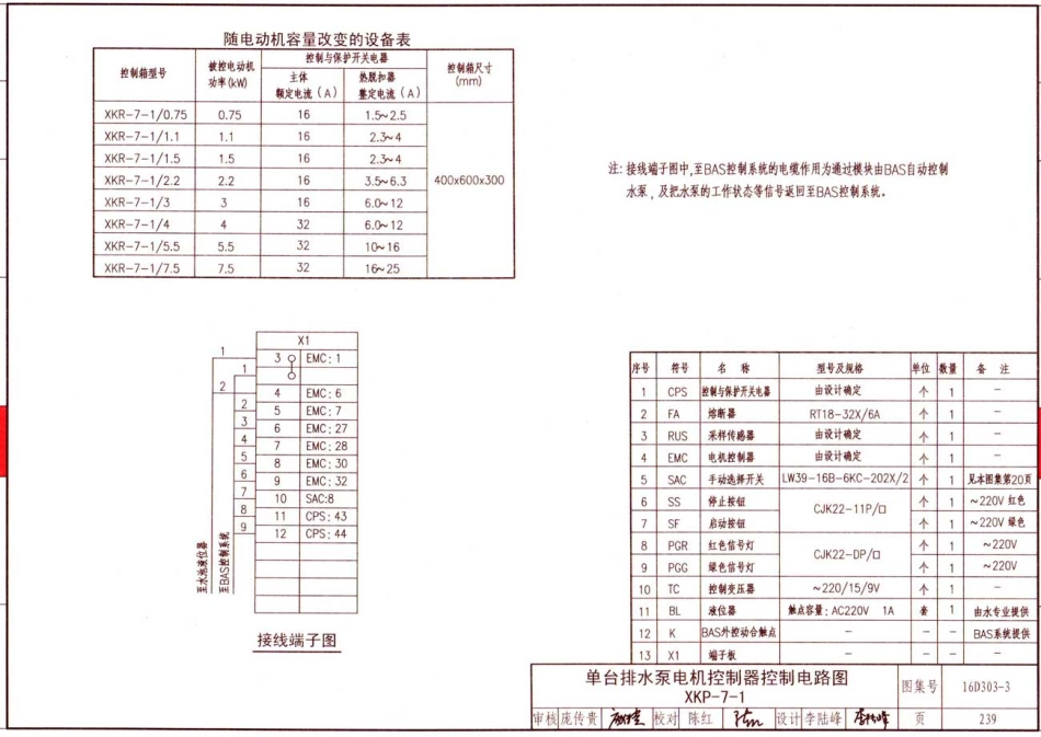 16D303-3 常用水泵控制电路图_241-300.pdf_第3页